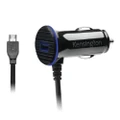 Kensington 3.4 Amp Dual USB Fast Charge Car Charger w/ Micro USB Coiled Cable