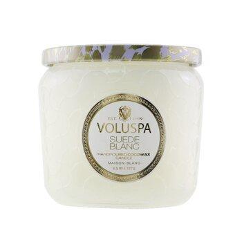 VOLUSPA - Petite Jar Candle - Suede Blanc