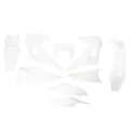 Husqvarna FE350 2020 - 2021 Racetech White Plastics Kit Incl Headlight Surround