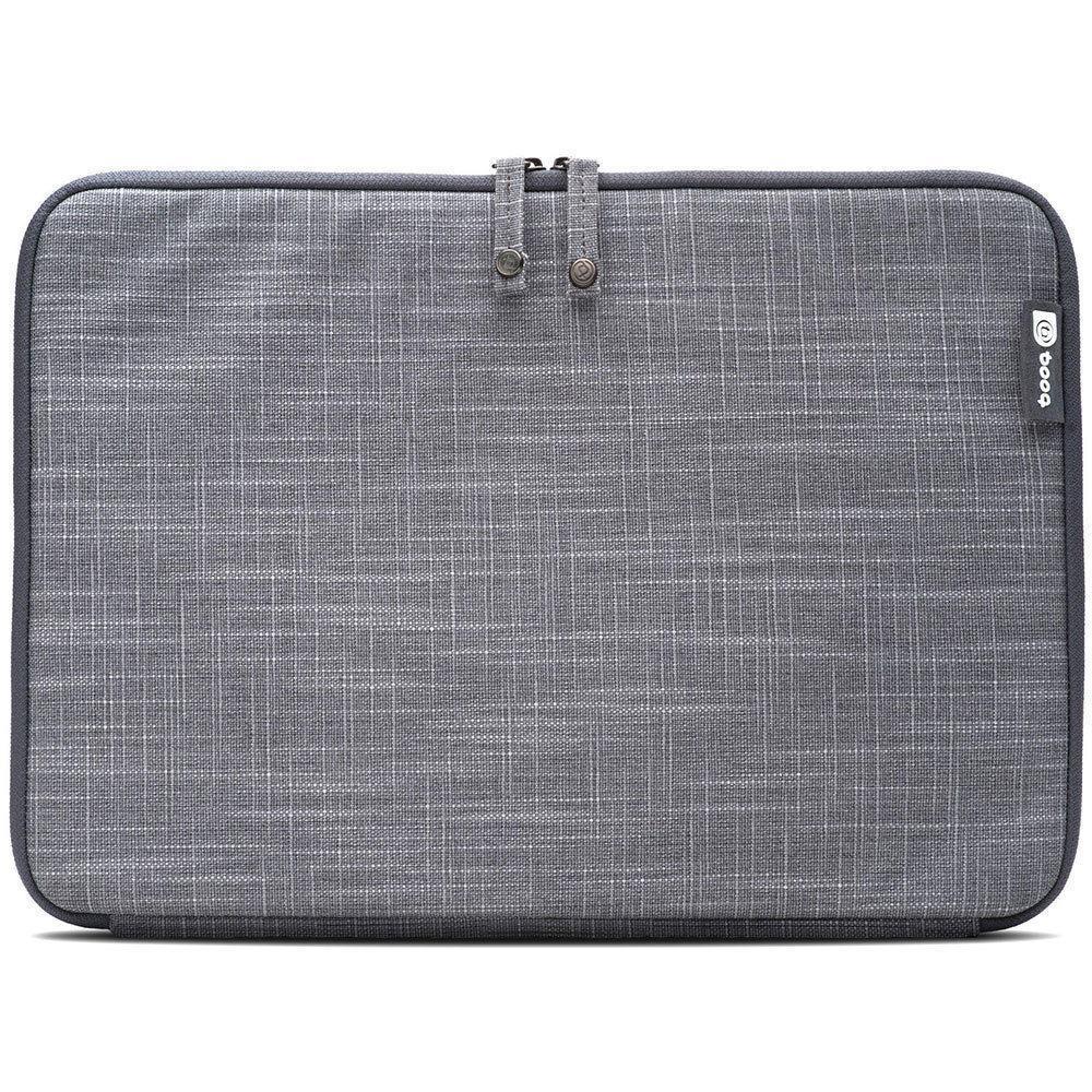 Booq MSL12-GRY Mamba Sleeve 12in Macbook Case/Folio Jute/Plush Protective Grey