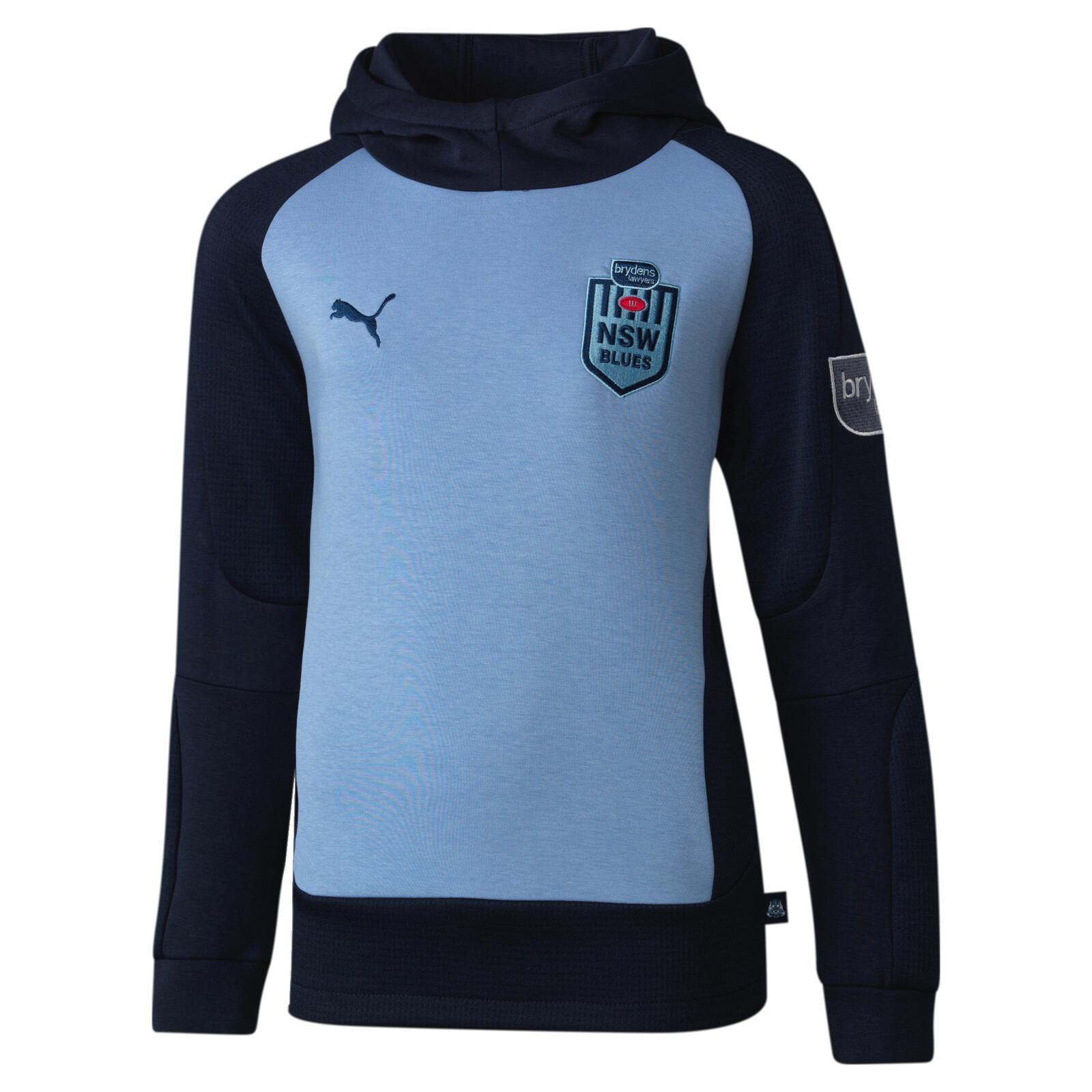 NSW Blues 2022 Puma State Of Origin Youth Team Hoody Hoodie Sizes XS-XL! [Size: Youth XSmall]