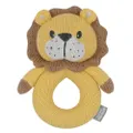 Living Textiles | Leo the Lion Knitted Rattle