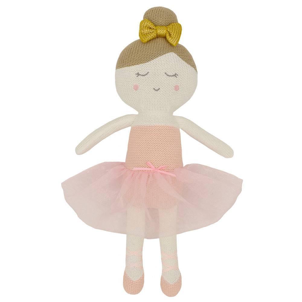 Living Textiles | Sophia the Ballerina Knitted Toy