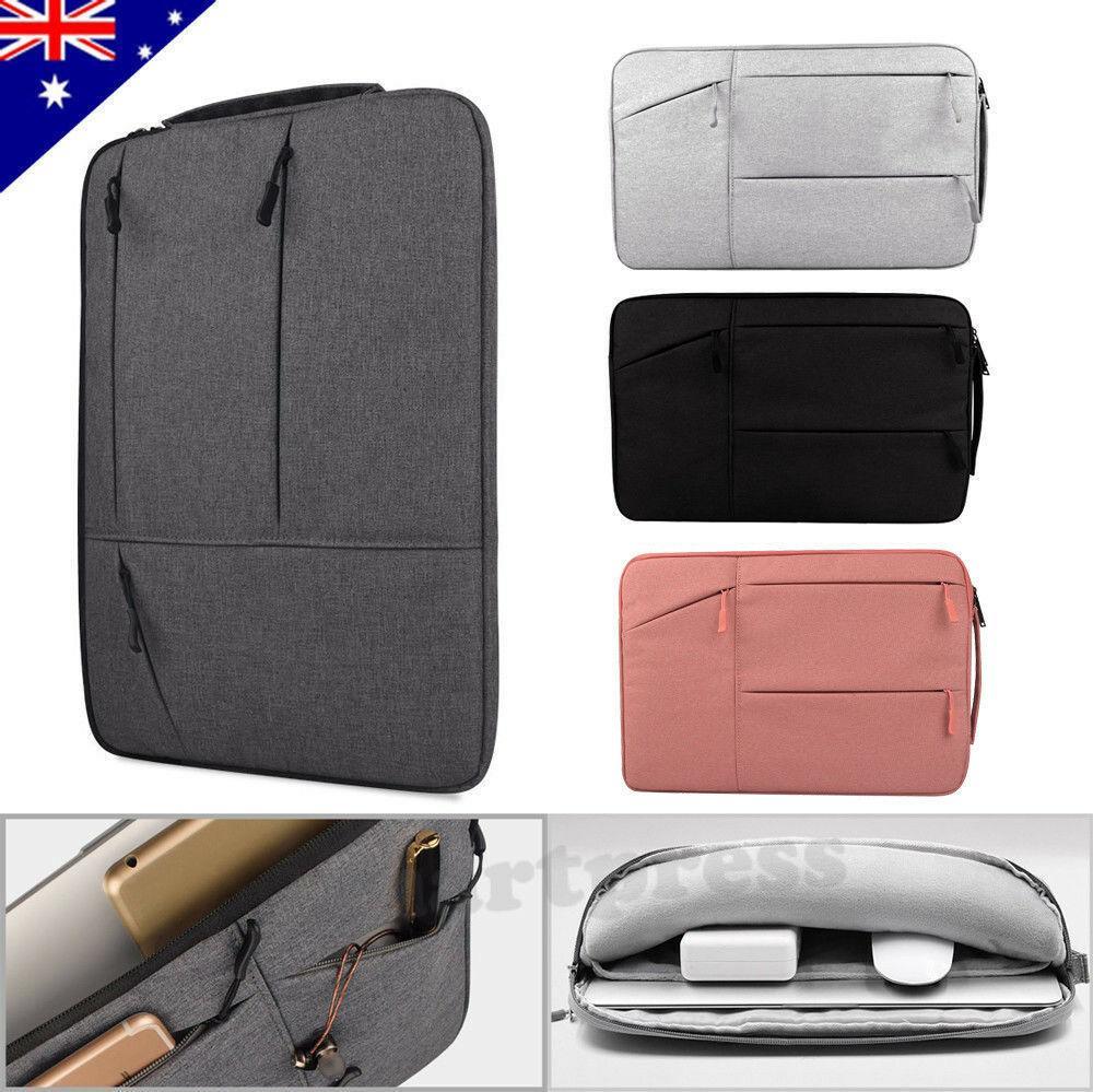 Laptop Sleeve Case Carry Bag For Macbook Air/Pro Lenovo Dell HP ASUS 13" 15"-Black-For 15.6" Laptop