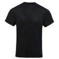 Premier Mens Chefs Coolchecker Short Sleeve T-Shirt (Black) (M)