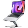 [LST-4A-SV] Adjustable Laptop Stand with 4 Port USB 3.0 Hub, Aluminum Computer Riser