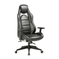 Beckson High Back Bonded Leather Executive Manager Office Computer Working Chair - Black