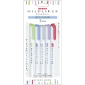 Zebra Mildliner Cool and Refined colour set (5/pk) WKT7-5NC-N (New Package)