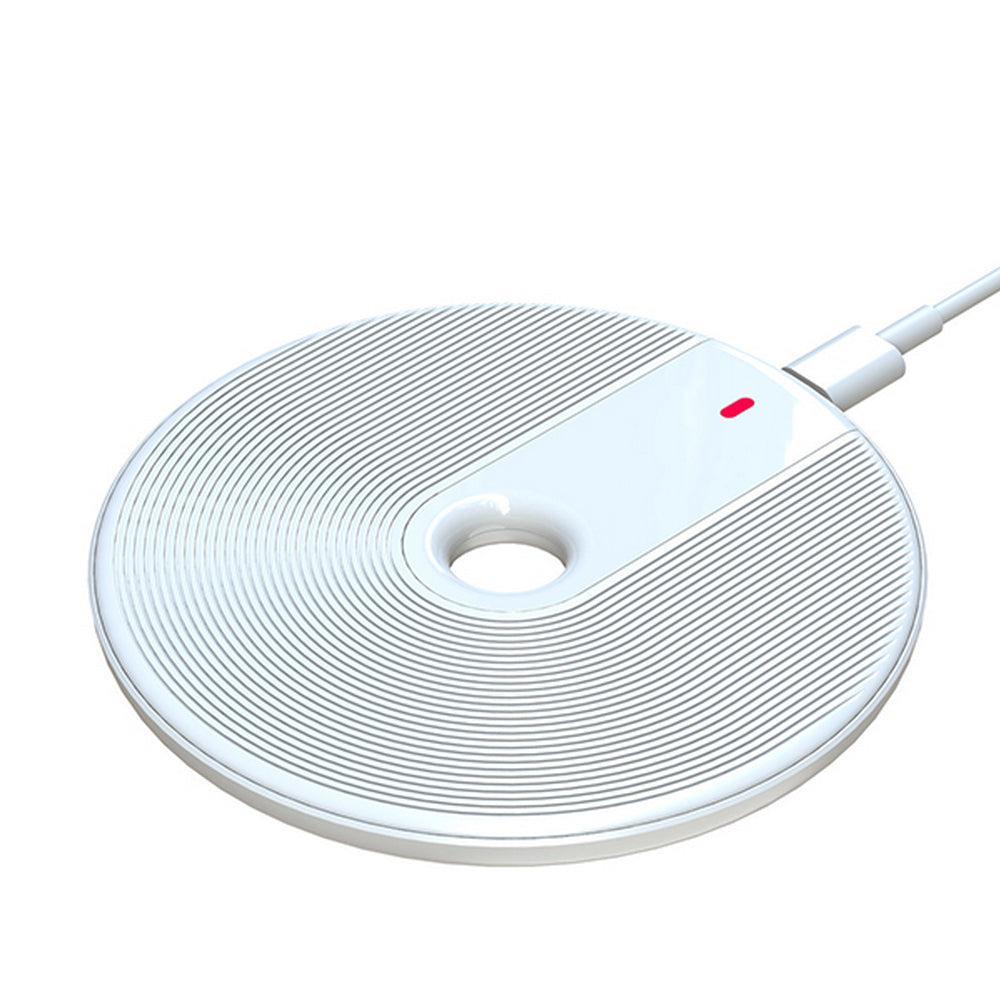15W Universal Fast Charging Wireless Charger White