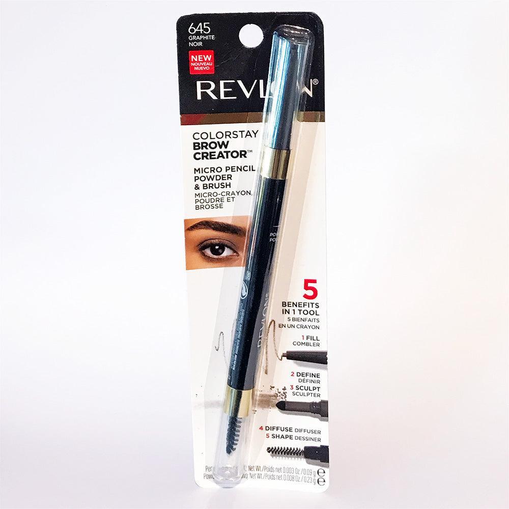 Revlon ColorStay Brow Creator Pencil/Brush 645 Graphite