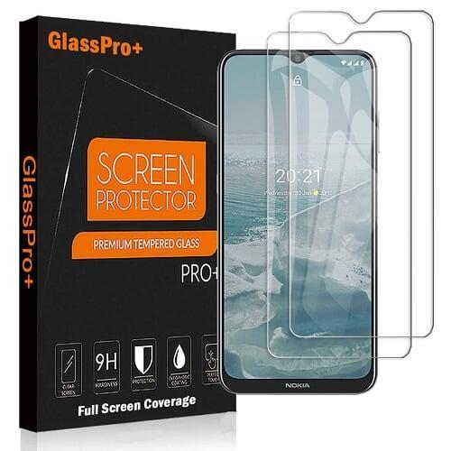 [2 PACK] For Nokia G20 Screen Protector Full Coverage Tempered Glass Guard (Clear)
