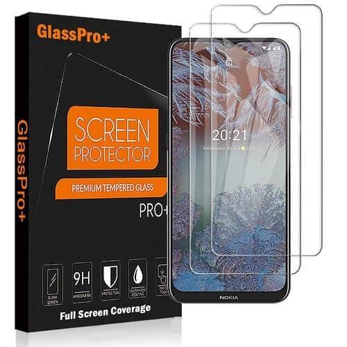 [2 PACK] For Nokia G10 Screen Protector Full Coverage Tempered Glass Guard (Clear)