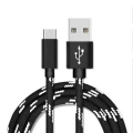 USB C Type-C Cable Fast Charging Data Sync Charger Cable Cord For Samsung Galaxy Oppo Nokia Motorola Xiaomi LG Telstra Optus (1 Meter, Black)