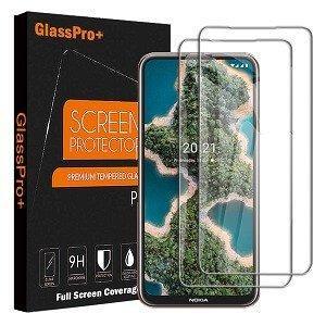 [2 PACK] For Nokia X20 Screen Protector Full Coverage Tempered Glass Guard (Clear)