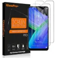 [2 PACK] TCL 20 R 5G Screen Protector Full Coverage Tempered Glass Screen Protector Guard - Case Friendly