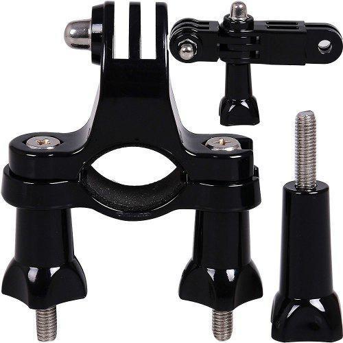 Bike Mount for GoPro Cameras Perfect Seatpost Clamp for Bicycles Black