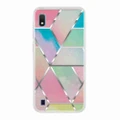 TPU Geometric Marble Painted Phone Case for Samsung Galaxy A10 Multi Y