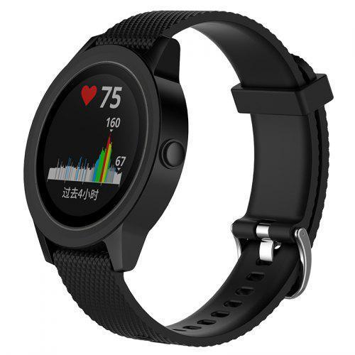 Watch Strap Watchband for Samsung Gear Sport Garmin vivoactive 3 vivomove vivomove HR Black