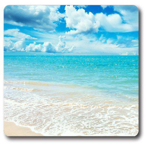 Blue Sea SkyGame Office Thicker Non Slip Decorated Mouse Pad Multi