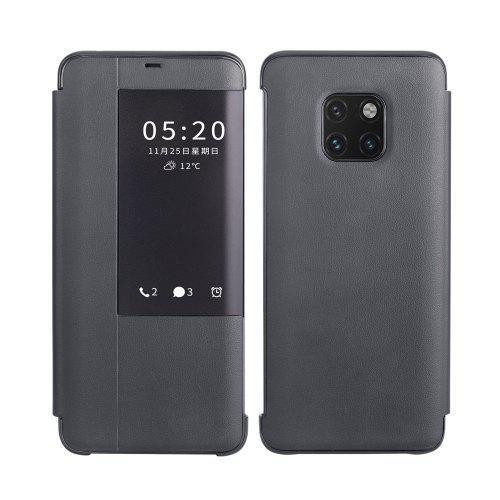Case Cover For Huawei Mate 20 Pro Smart View Flip Black