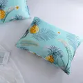 1 Pc Creative Pineapple Pattern Pillowcase Practical Pillow Pillow Cover Without Pillow Core for Home Bedroom