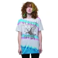 Ramones T Shirt Eagle Band Logo new Official Unisex Dip Dye Natural