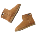 100% Australian Sheepskin UGG Ankle Boots Moccasins Slippers Shoes Classic - Chestnut - 7