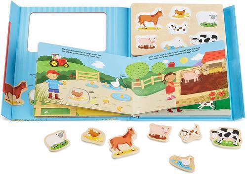 Book & Puzzle Play Set - On The Farm