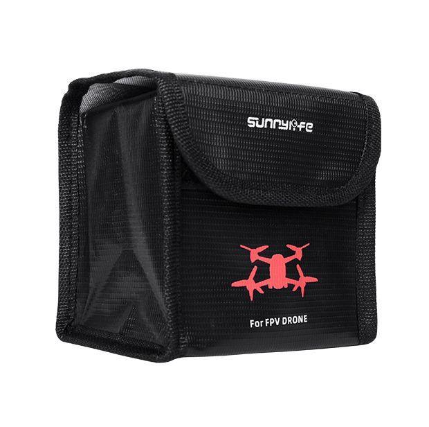 Sunnylife Li-Po Battery Safe Storage Bag for DJI FPV Drone (for 2 batteries)