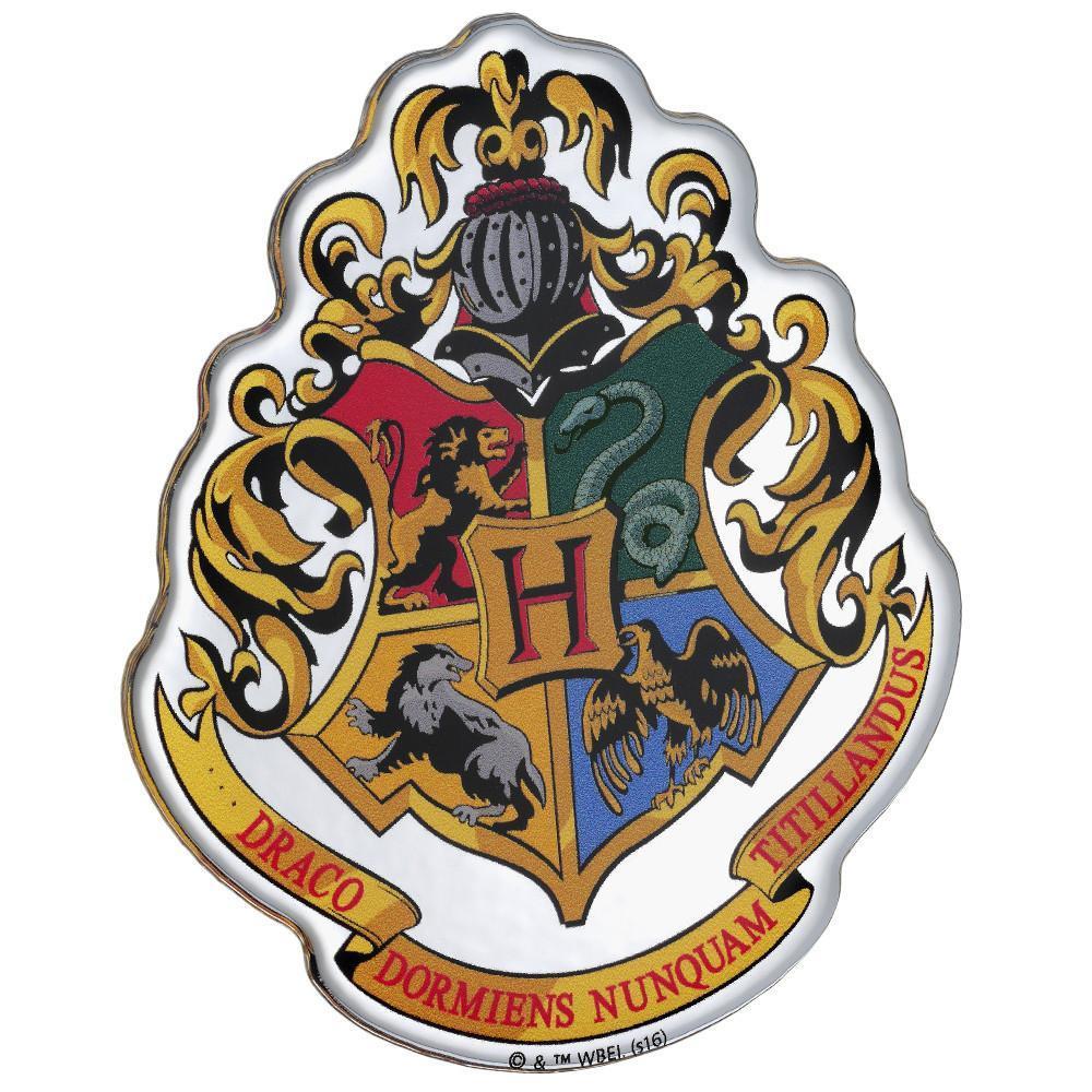 Hogwarts Crest Premium Chrome Domed Logo Automotive Decal Sticker Badge Emblem