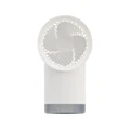 Living fan handheld USB charging mini portable cooling fan with fog and strong wind ultra-quiet
