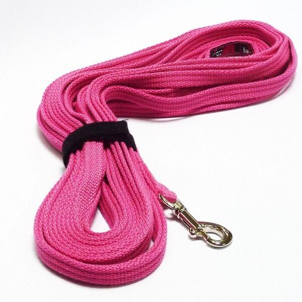 Black Dog Wear Tracking Lead with Buckle [Pink] [Regular] 11mt