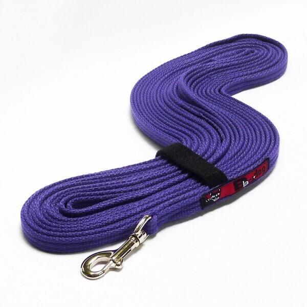 Black Dog Wear Tracking Lead with Buckle [Small] 11mt [Colour: Purple]