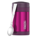 THERMOS 470ml FOOD JAR WITH SPOON - PINK