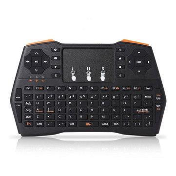 i8 Plus English 2.4G Wireless Mini Touchpad Keyboard Air Mouse Airmouse Remote Control for TV Box Mini PC