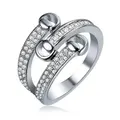 Women's Luxury Ring Special Full Zircon Fine Simple Style Ring