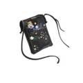 2Pcs Women PU Mini Card Holder Coin Purses Crossbody Bag Handbags Phone Bag