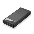 Type C 7x18650 Battery Dual USB DIY Power Bank Case Kit Box for Smartphone BLACK COLOR