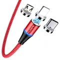3A Micro USB LED Indicator Magnetic Fast Charging Data Cable For Huawei Xiaomi Mi4 Redmi 7A Redmi 6Pro OUKITEL Y4800