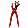 9'' Sewing Leather Belt Hole Puncher Tools Pliers Hook Clamp Punch Size For Punching Hole Forceps Punch Head