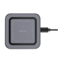 2 Colors 5W Output 5.8mm Thin Mini Wireless Charger for iPhone 11 Pro XR X for Samsung Xiaomi Huawei GRAY COLOR