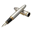 Excutive Metal Fountain Pen 0.7mm Extra Fine Nib Bussiness Stationery Office school supplies
