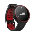 X2 0.96inch Heart Rate Monitor Pedometer WaterProof Smart Bracelet For iphone Samsung Xiaomi Redmi RED COLOR