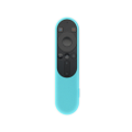 Button Version TV Remote Control Protective Cover Remote Control Silicone Sleeve for Huawei Honor TV-Blue
