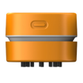 Creative Portable Cleaner Home Smart Sweeping Robot Rechargeable Desktop Vacuum Cleaner-Orange