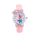 Creative Frozen Child Watch Aisha Princess Girl Waterproof Quartz Watch Suitable for Girls Primary School Students-Pink