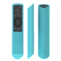 Silicone Case for Remote Control Waterproof and Dropproof Remote Control Case for Toshiba Fire TV-Blue