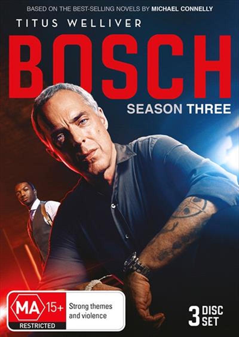 Bosch - Season 3 DVD