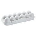 3Pcs Home Egg Storage Box Refrigerator Storage Box Dividing Grid Egg Storage Container, SIZE:12 Grid, Color:Grey
