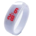 2Pcs Kids Watch Bracelet Led Digital Sport Wristwatch For Child Boys Girls Electronic Clock White